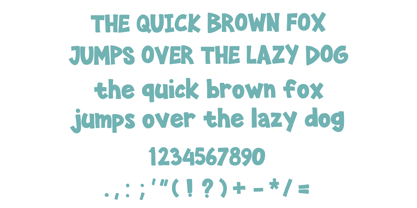 Giggle Comic Font Poster 4