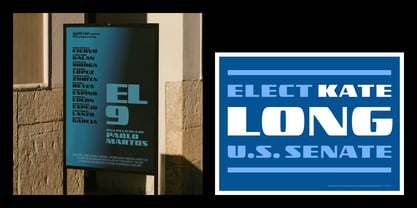 Amperage Font Poster 8