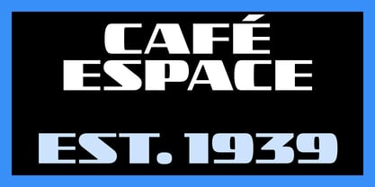 Amperage Font Poster 6