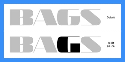 Amperage Font Poster 5