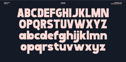 Boldric Font Poster 12