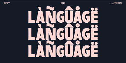 Boldric Font Poster 13