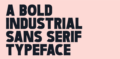 Boldric Font Poster 2