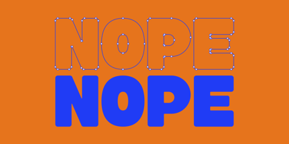 Bigre Font Poster 10