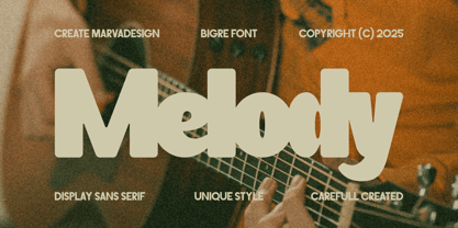 Bigre Font Poster 4