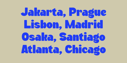 Bigre Font Poster 11