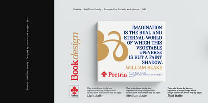 Poetria Font Poster 11