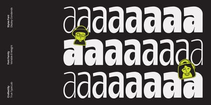 TRT Unamo Font Poster 5