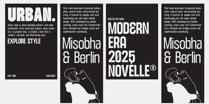 TRT Unamo Font Poster 8