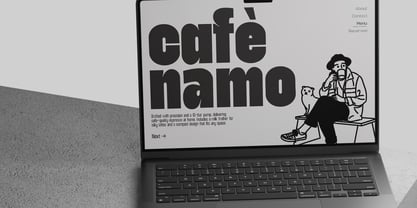 TRT Unamo Font Poster 11