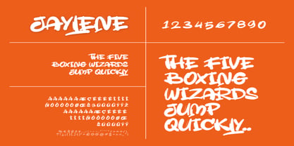 Jaylene Font Poster 7