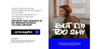Jaylene Font Poster 10