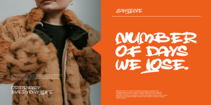 Jaylene Font Poster 2