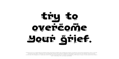 Imtiyas Font Poster 6