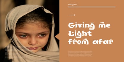 Imtiyas Font Poster 4