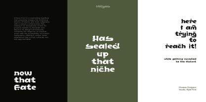 Imtiyas Font Poster 5