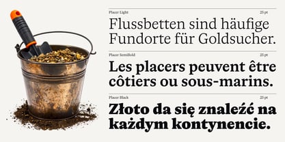 Placer Font Poster 8