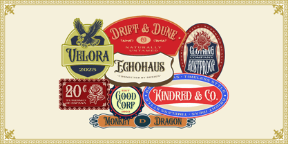 Briswood Font Poster 5