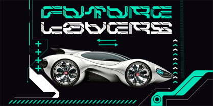 Autocron Font Poster 2