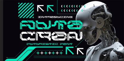 Autocron Font Poster 1