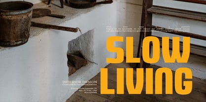 Worn Rural Font Poster 4