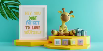 Pakuintho Font Poster 3