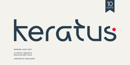 Keratus Font Poster 1
