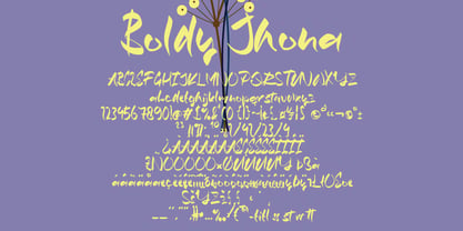 Boldy Jhona Font Poster 4