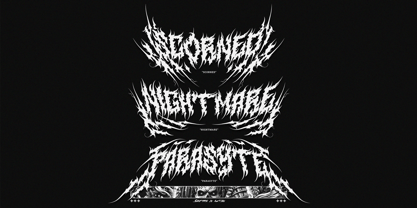 Sunfyre Black Font Poster 3