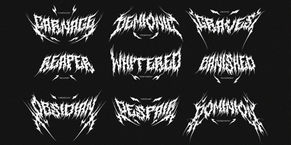 Sunfyre Black Font Poster 6