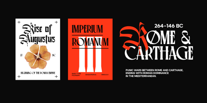 Archenia Font Poster 3