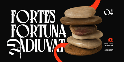 Archenia Font Poster 5