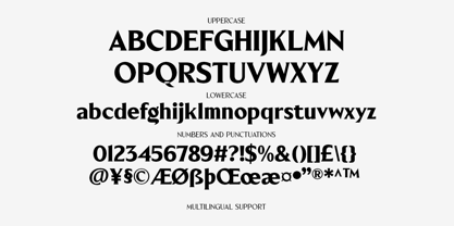 Blackney Font Poster 13