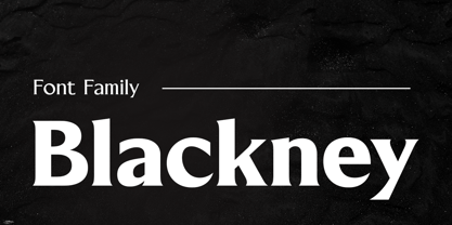 Blackney Font Poster 1
