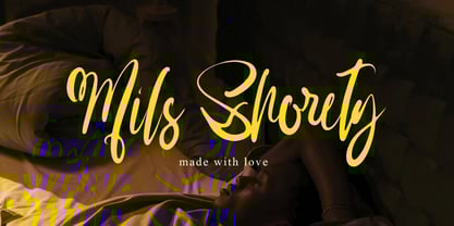 Mils Shorety Font Poster 1