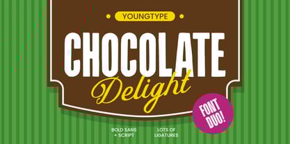 Chocolate Deligth Font Poster 1