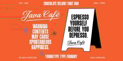 Chocolate Deligth Font Poster 6