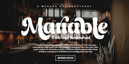 Gravelly Font Poster 2