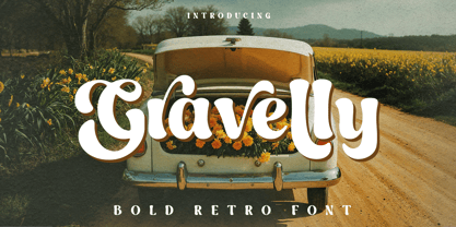 Gravelly Font Poster 1