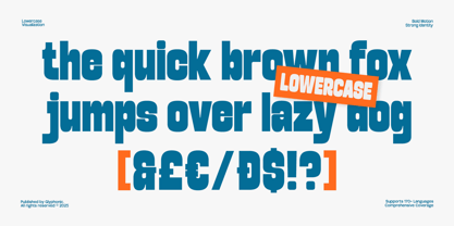 GC Rhygun Font Poster 7