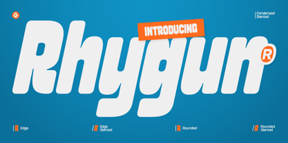GC Rhygun Font Poster 1
