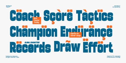 GC Rhygun Font Poster 8