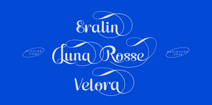 Plavine Font Poster 2