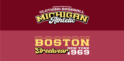 Houston Strike Slab Serif Font Poster 7