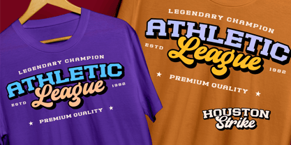 Houston Strike Slab Serif Font Poster 11