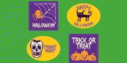 Creepy Creeper Font Poster 8