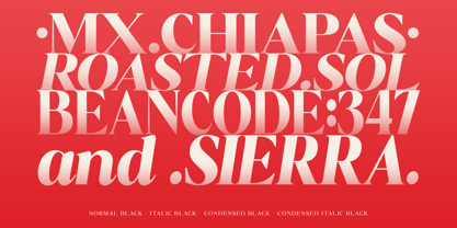 Calferia Font Poster 8