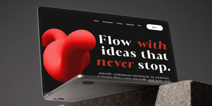 Calferia Font Poster 3