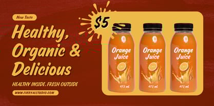 Ramen Sauce Font Poster 2