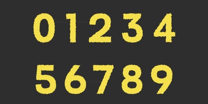 Chalk Sprouts Font Poster 10